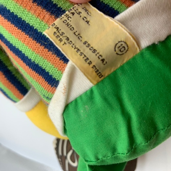 Vintage Sesame Street Bert Jim Henson Retro Muppet Doll Plush w/ Tags - Picture 11 of 16